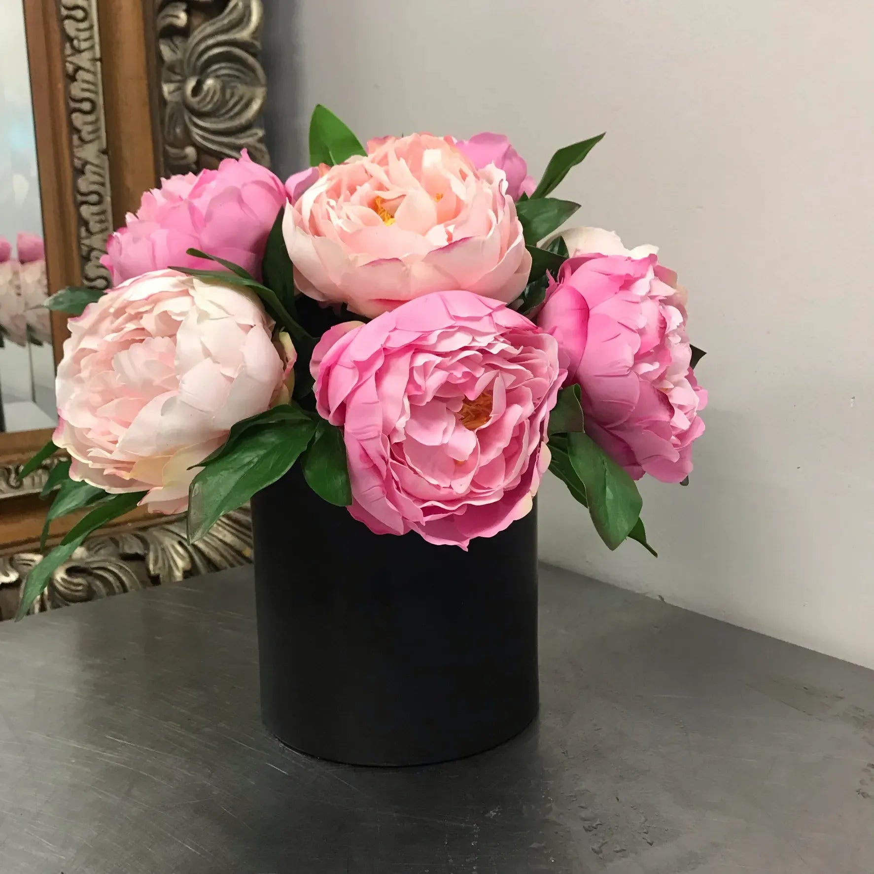 Silk Peonies