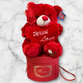 With Love Cuddly Bear