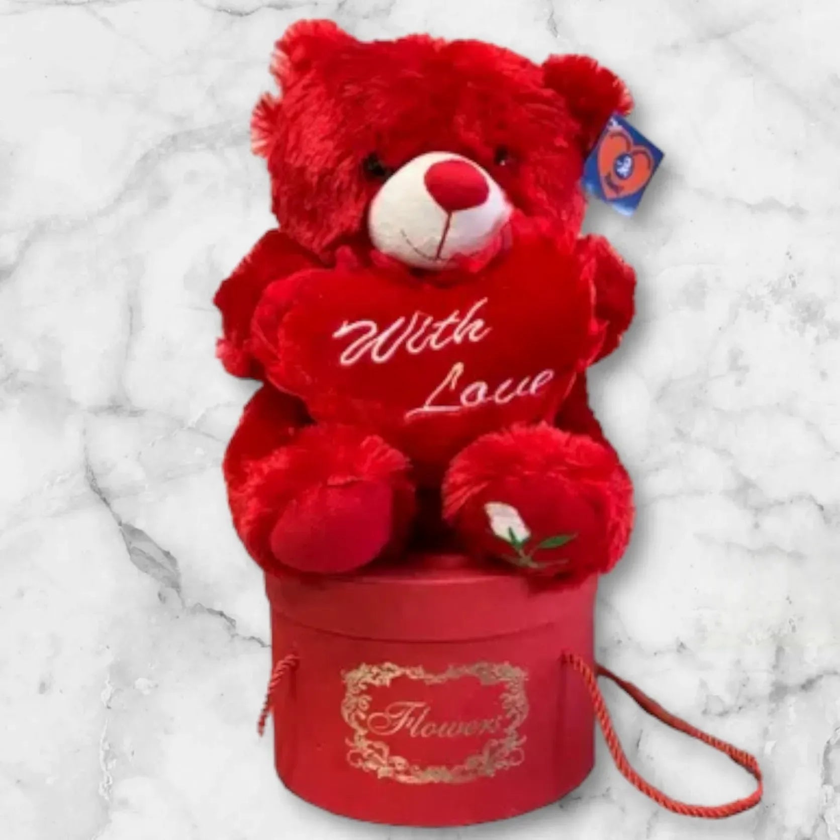 With Love Cuddly Bear
