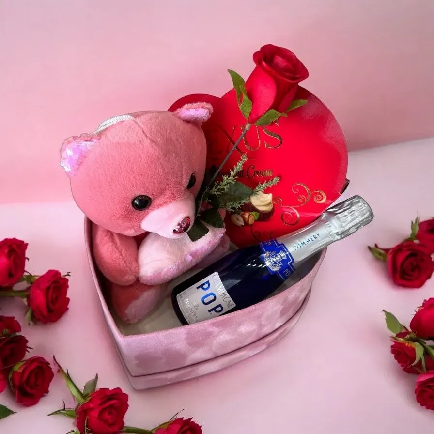 Pink Heart Gift Box