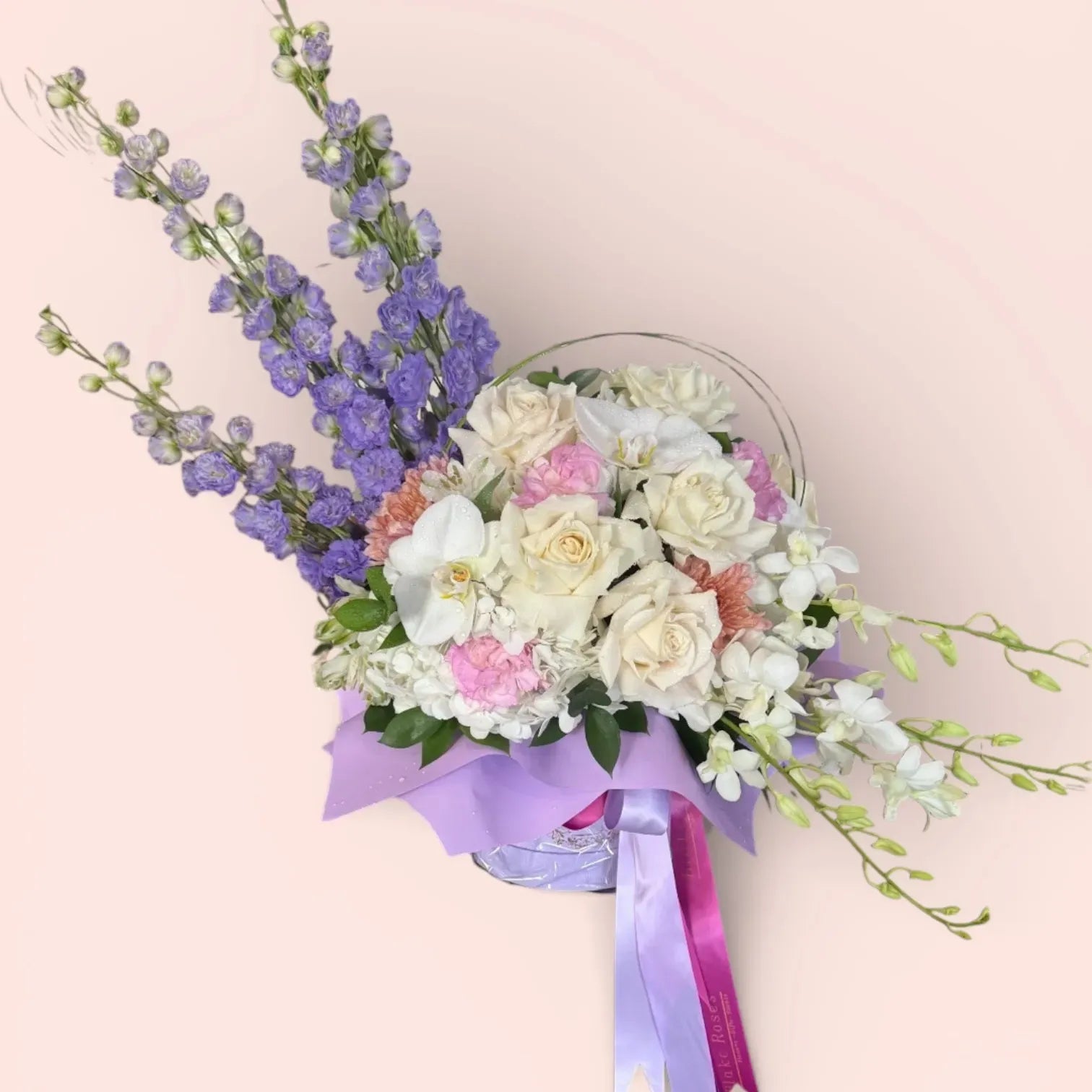 Ivory & Pink Charm